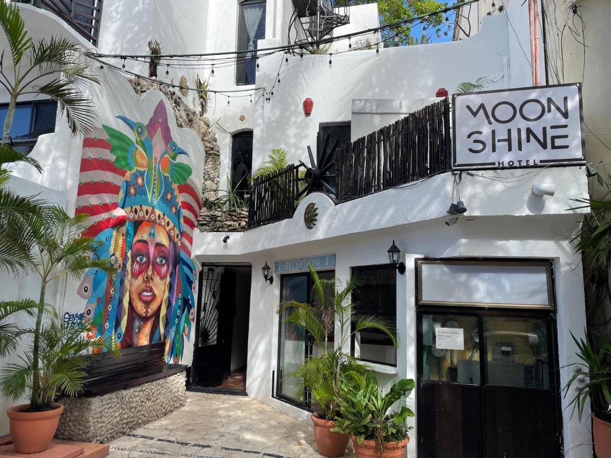 Moonshine Hotel Playa del Carmen Bagian luar foto