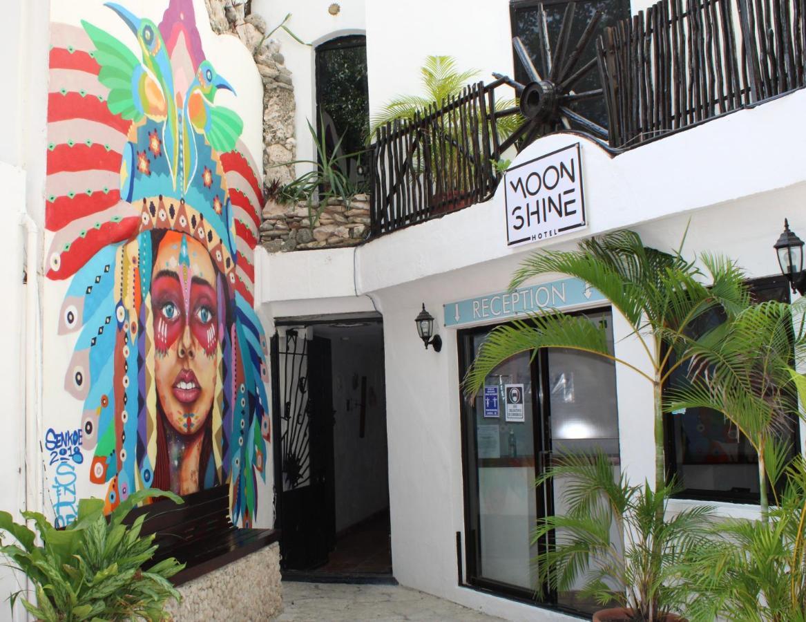 Moonshine Hotel Playa del Carmen Bagian luar foto